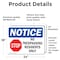Signmission No Trespassing Residents Only Sign, Vinyl Decal, 24in W x 18in L, 2PK OS-2PACK-NS-D-1824-L-14985 - alternate 6
